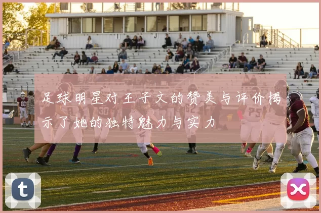 足球明星对王子文的赞美与评价揭示了她的独特魅力与实力