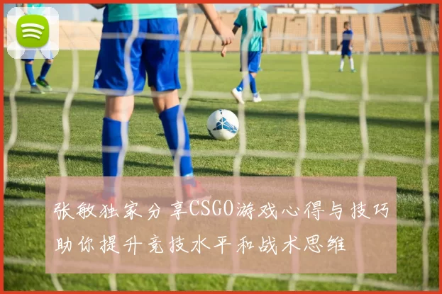 张敏独家分享CSGO游戏心得与技巧助你提升竞技水平和战术思维